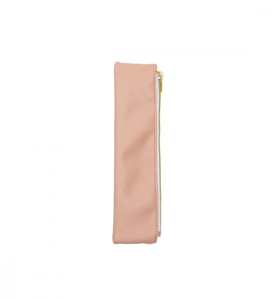 Small Pencil Case with Elastic - Pink